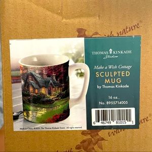 Make a Wish Cottage Sculpted Mug